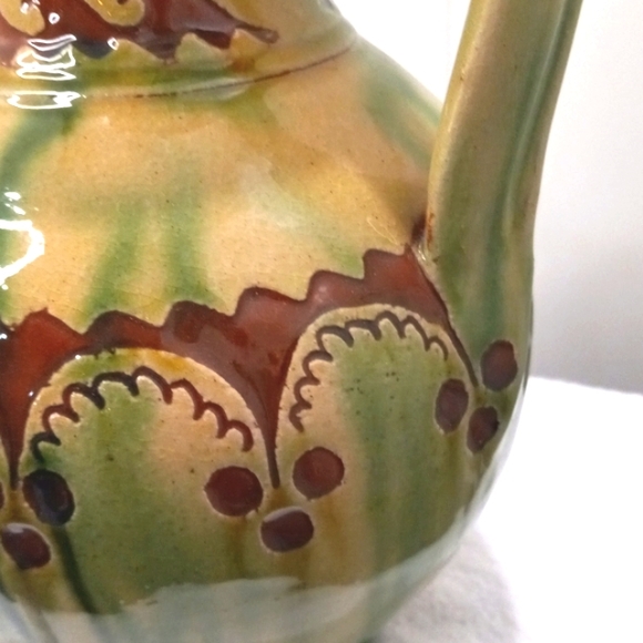 PACO TITO UBEDA Pitcher/VASE Signed with paper. 11.5" - Picture 2 of 8
